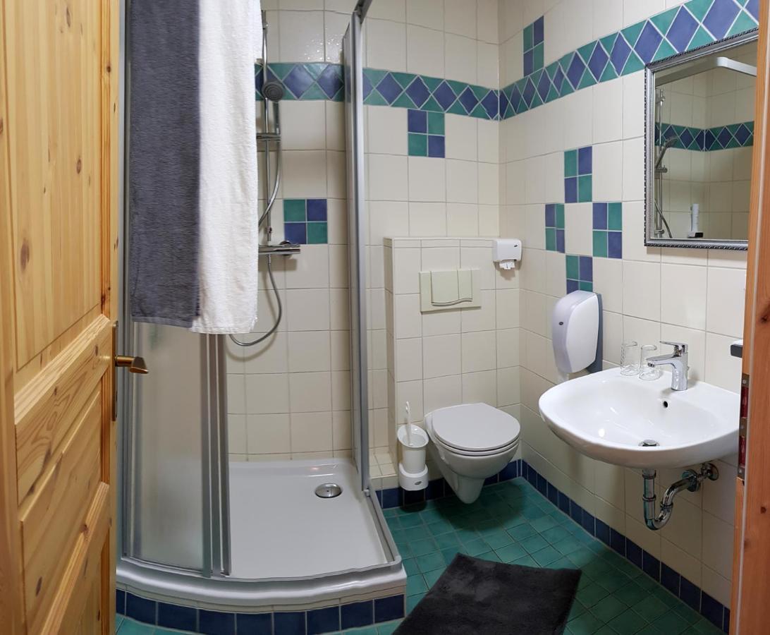 Pension Zum Lindenwald Colbitz Экстерьер фото